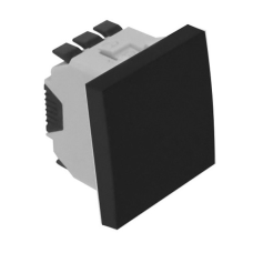 Вимикач Quadro45 1-кл. прохідний 2-мод. Чорний мат 45071 SPM Efapel