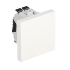 Вимикач Quadro45 1-кл. прохідний 2-мод. Білий мат 45071 SBM Efapel