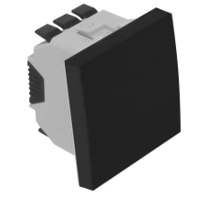 Вимикач Quadro45 1-кл. перехресний 2-мод. Чорний мат 45051 SPM Efapel