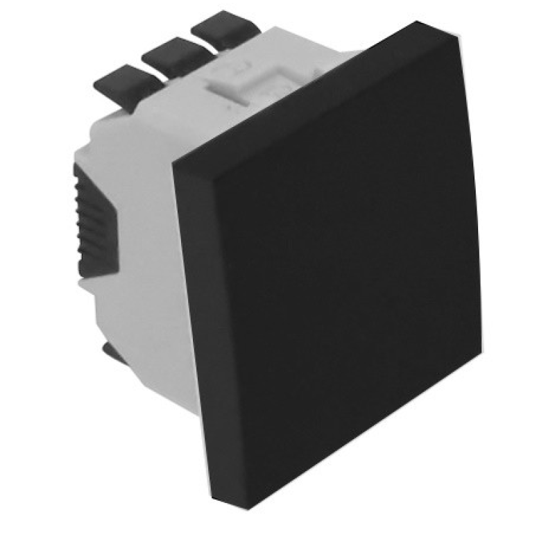 Вимикач Quadro45 1-кл. перехресний 2-мод. Чорний мат 45051 SPM Efapel Вимикач Quadro45 1-кл. перехресний 2-мод. Чорний мат 45051 SPM Efapel