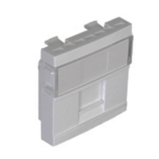 Панель для 1хRJ45 CONNECT 2-мод. Алюміній 45976 SAL Quadro 45 Efapel