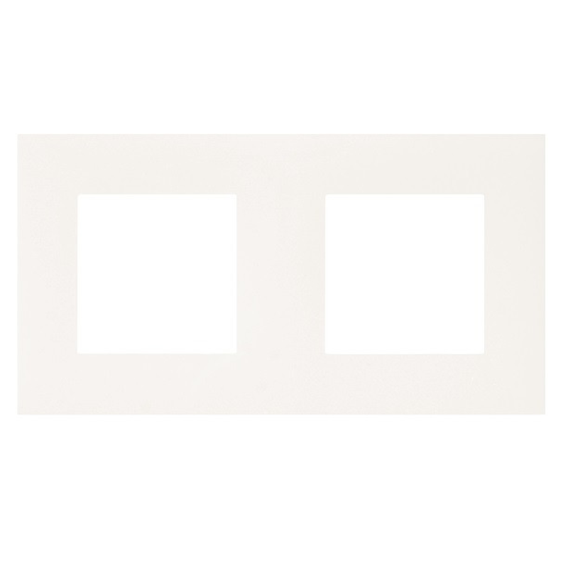 Рамка 2-місна квадрат. Белая 45920 TBR, Quadro 45, Efapel Рамка 2-місна квадрат. Белая 45920 TBR, Quadro 45, Efapel