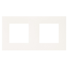 Рамка 2-місна квадрат. Біла матова 45920 TBM, Quadro 45, Efapel