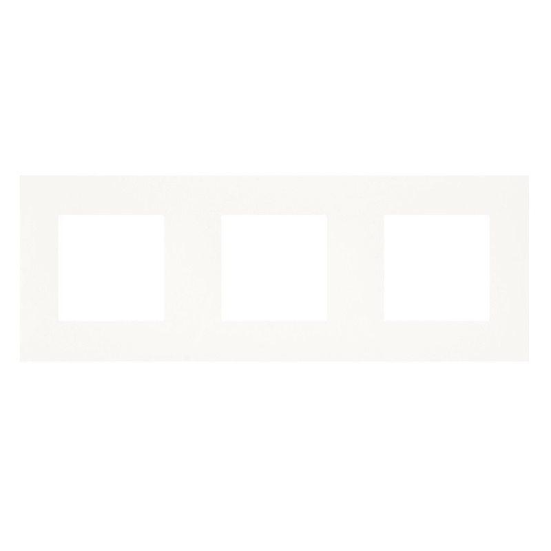 Рамка 3-місна квадрат. Белая 45930 TBR, Quadro 45, Efapel Рамка 3-місна квадрат. Белая 45930 TBR, Quadro 45, Efapel