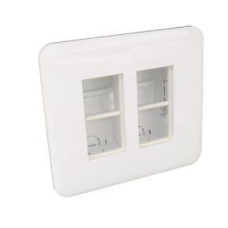 Вбудований корпус 2X4 мод. Белый, 83401 SBR, Efapel Quadro 45