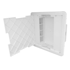 Вбудований корпус із кришкою. Білий 2х8 мод., 83404 SBR, Efapel Quadro 45