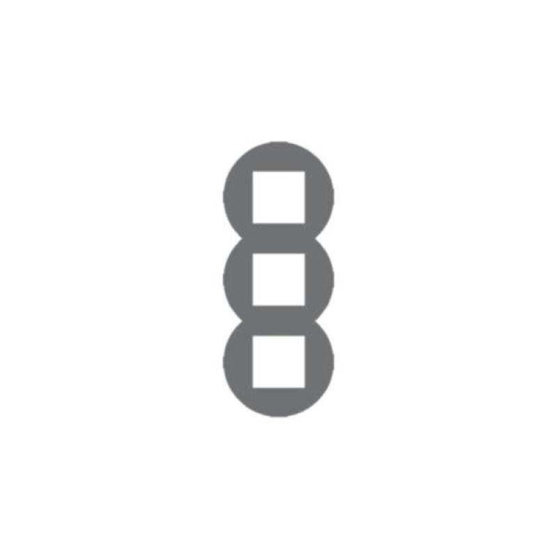 Рамка 3-місна кругла. Алюминий 43930 TAL, Quadro 45, Efapel Рамка 3-місна кругла. Алюминий 43930 TAL, Quadro 45, Efapel