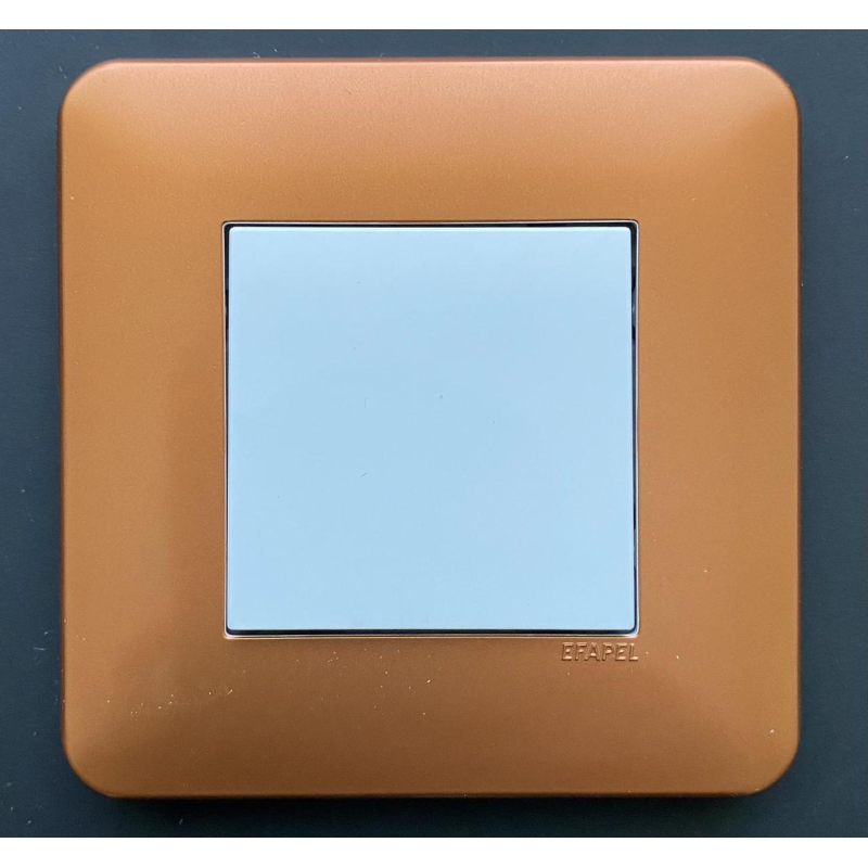 Рамка 1-а EFAPEL LATINA METALLUM медь 42910 TCO Рамка 1-а EFAPEL LATINA METALLUM медь 42910 TCO