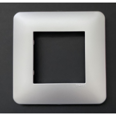 Рамка 1-а EFAPEL LATINA METALLUM алюміній 42910 TLU