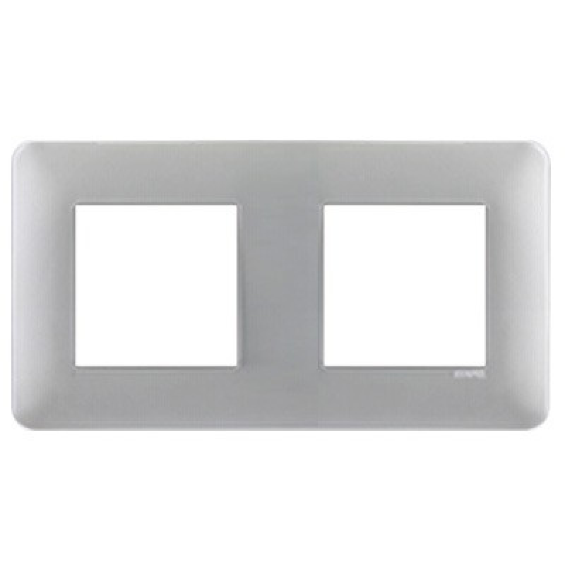 Рамка 2-а EFAPEL LATINA AQUARELLA алюміній 42920 TAL Рамка 2-а EFAPEL LATINA AQUARELLA алюміній 42920 TAL