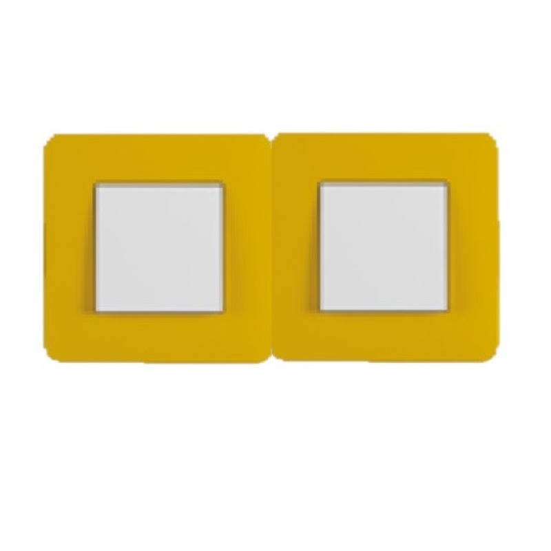 Рамка 2-а EFAPEL LATINA LYRA жовтий 42920 TAM Рамка 2-а EFAPEL LATINA LYRA жовтий 42920 TAM