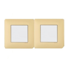 Рамка 2-а EFAPEL LATINA METALLUM золото 42920 TOR