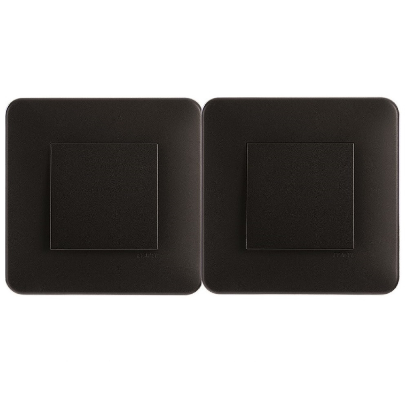 Рамка 2 EFAPEL LATINA CROMA матовий чорний/хром 42920 TPH Рамка 2 EFAPEL LATINA CROMA матовий чорний/хром 42920 TPH