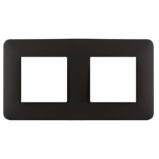 Рамка 2-а EFAPEL LATINA AQUARELLA матовий чорний 42920 TPM