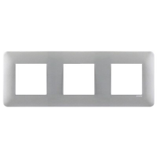 Рамка 3-а EFAPEL LATINA AQUARELLA алюміній 42930 TAL