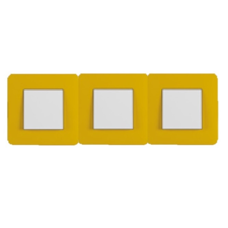 Рамка 3-а EFAPEL LATINA LYRA жовтий 42930 TAM