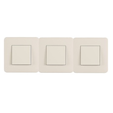 Рамка 3-а EFAPEL LATINA CROMA матовий білий / хром 42930 TBH