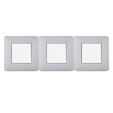 Рамка 3-а EFAPEL LATINA METALLUM хром 42930 TCR