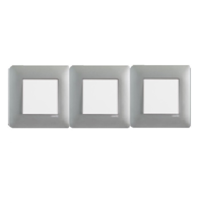 Рамка 3-а EFAPEL LATINA METALLUM алюміній 42930 TLU Рамка 3-а EFAPEL LATINA METALLUM алюміній 42930 TLU