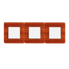 Рамка 3-а EFAPEL LATINA LIGNA червоне дерево 42930 TMG