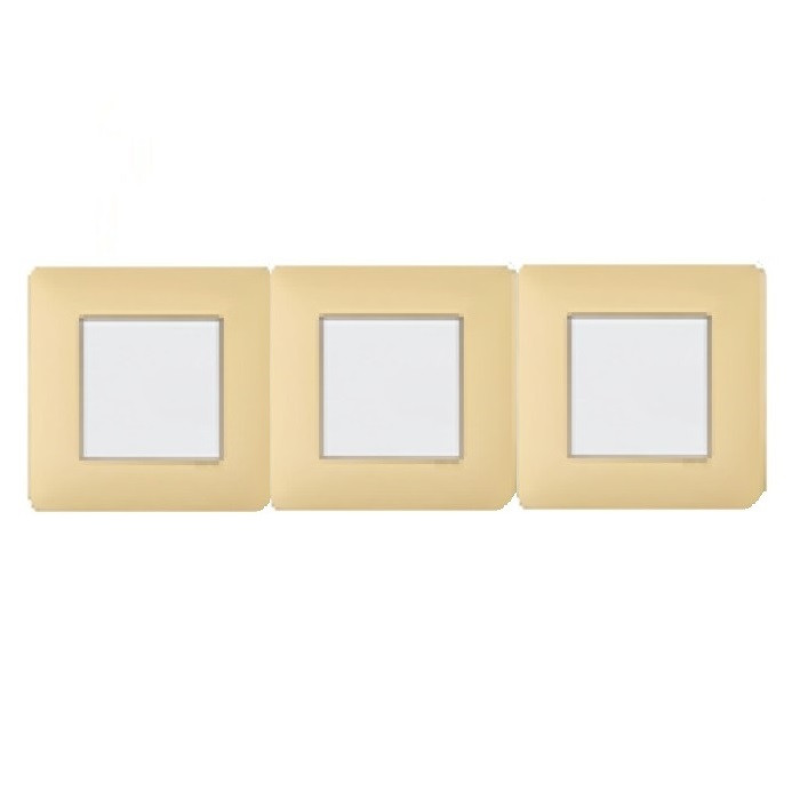 Рамка 3-а EFAPEL LATINA METALLUM золото 42930 TOR Рамка 3-а EFAPEL LATINA METALLUM золото 42930 TOR