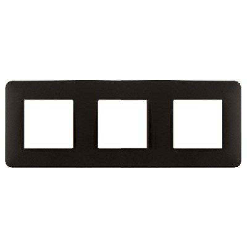 Рамка 3-а EFAPEL LATINA AQUARELLA матовий чорний 42930 TPM Рамка 3-а EFAPEL LATINA AQUARELLA матовий чорний 42930 TPM