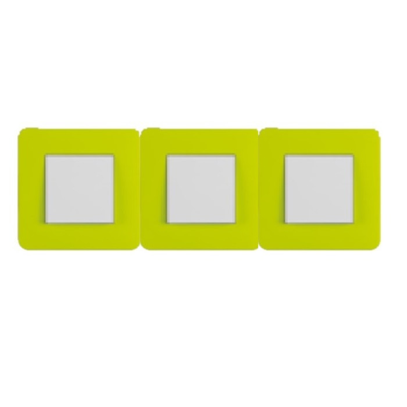 Рамка 3-а EFAPEL LATINA LYRA зелений 42930 TVR Рамка 3-а EFAPEL LATINA LYRA зелений 42930 TVR