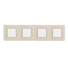Рамка 4-а EFAPEL LATINA LYRA слонова кістка 42940 TCE