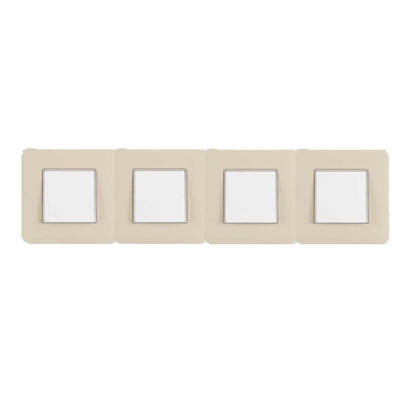 Рамка 4-а EFAPEL LATINA LYRA слонова кістка 42940 TCE Рамка 4-а EFAPEL LATINA LYRA слонова кістка 42940 TCE