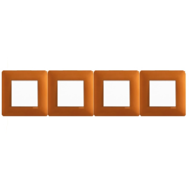 Рамка 4-а EFAPEL LATINA METALLUM мідь 42940 TCO Рамка 4-а EFAPEL LATINA METALLUM мідь 42940 TCO