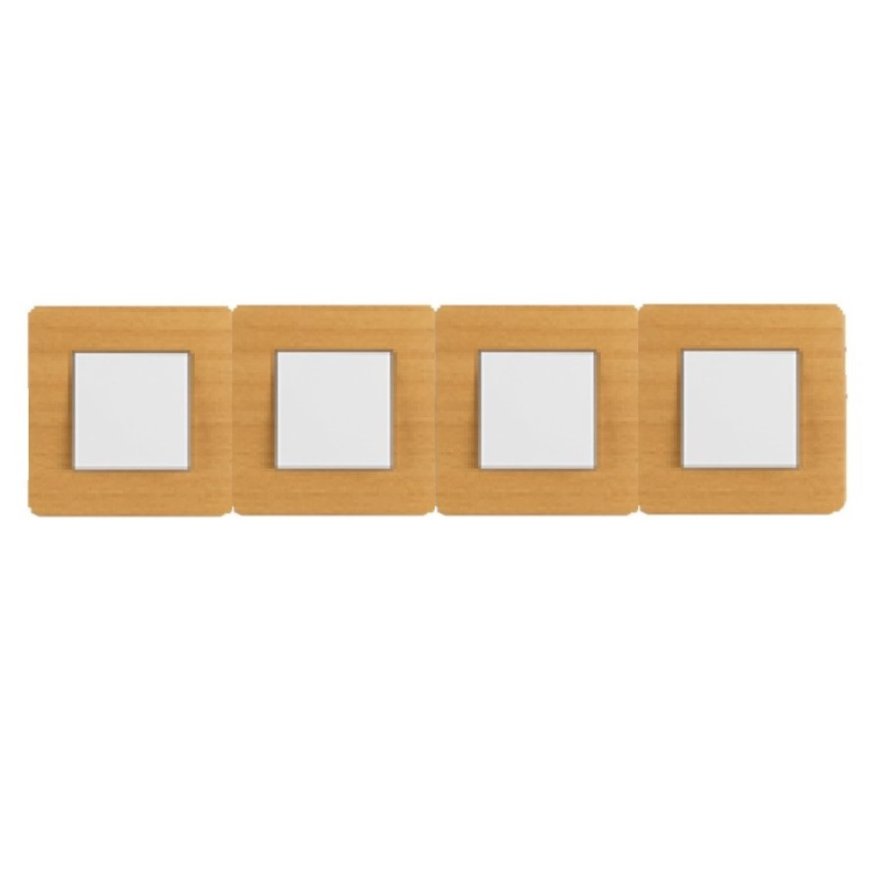 Рамка 4-а EFAPEL LATINA LIGNA бук 42940 TFA Рамка 4-а EFAPEL LATINA LIGNA бук 42940 TFA