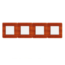 Рамка 4-а EFAPEL LATINA LIGNA червоне дерево 42940 TMG