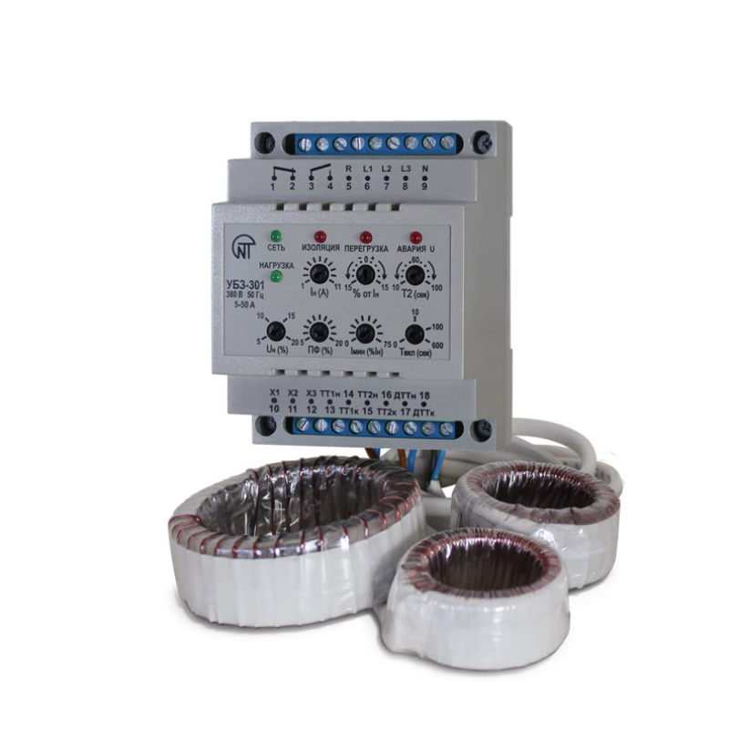 Універсальний блок захисту УБЗ-301 5-50 А