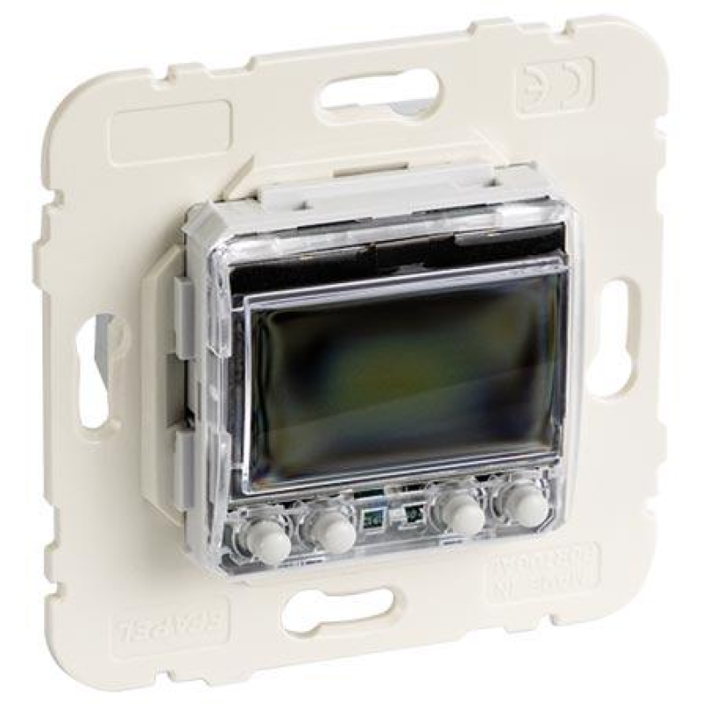 Механізм термостата LOGUS 10АХ, 250V з програмуванням тижневої графіка, 21235 Механізм термостата LOGUS 10АХ, 250V з програмуванням тижневої графіка, 21235