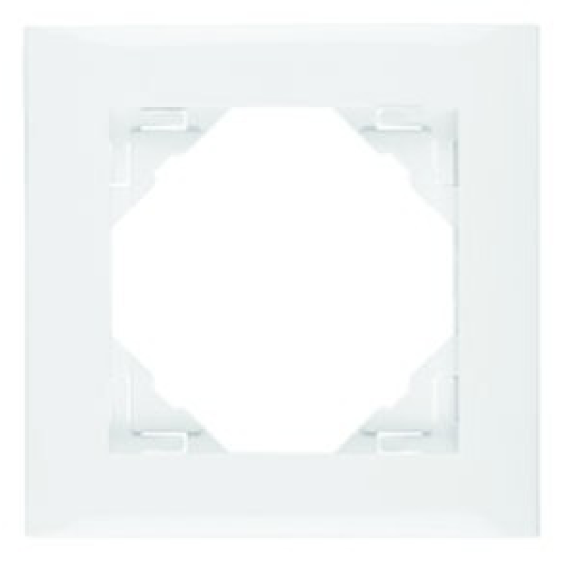 Рамка одинарна універсальна LOGUS біла Рамка одинарна універсальна LOGUS біла