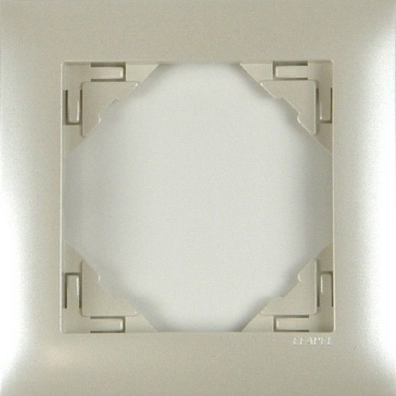 Рамка одинарна універсальна LOGUS металік перламутровий 90910 TPE Рамка одинарна універсальна LOGUS металік перламутровий 90910 TPE