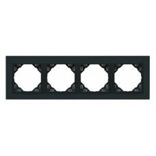 Рамка чотириразова ANIMATO металік графіт 90940 TSS