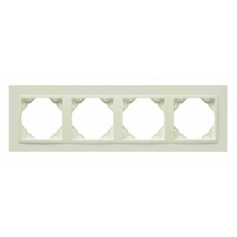 Рамка чотириразова ANIMATO металік перламутровий 90940 TPP Рамка чотириразова ANIMATO металік перламутровий 90940 TPP