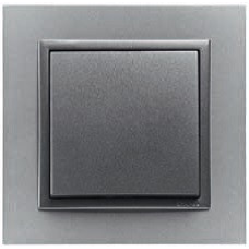 Рамка одинарна ANIMATO металік алюміній/графіт 90910 TAS Рамка одинарна ANIMATO металік алюміній/графіт 90910 TAS