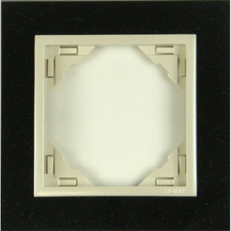 Рамка одинарна LOGUS Petra граніт/перламутр 90910 TGP Рамка одинарна LOGUS Petra граніт/перламутр 90910 TGP