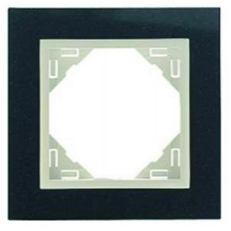 Рамка одинарна LOGUS Petra граніт/лед 90910 TGG Рамка одинарна LOGUS Petra граніт/лед 90910 TGG