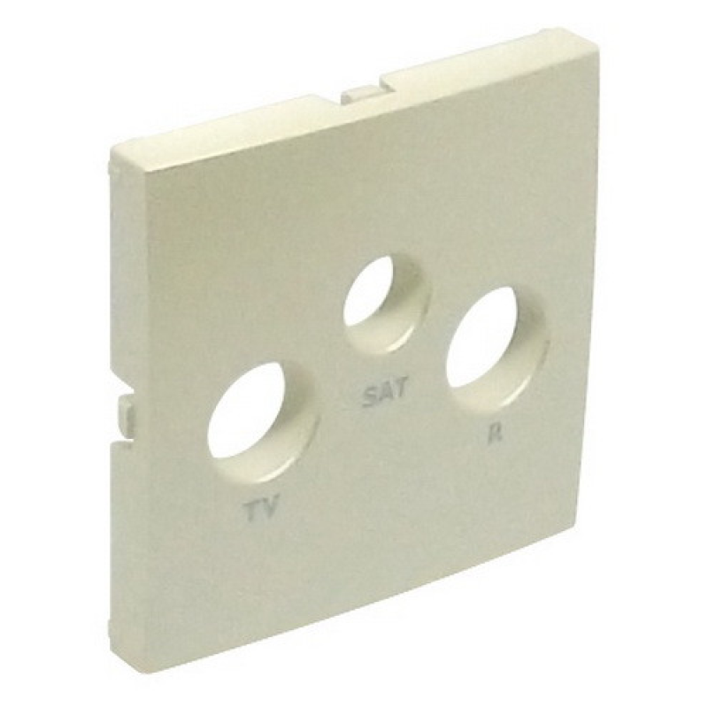 Накладка розетки телевізійна LOGUS R TV-SAT металік перламутровий 90775 TPE Накладка розетки телевізійна LOGUS R TV-SAT металік перламутровий 90775 TPE