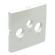 Накладка розетки телевізійна LOGUS R TV-SAT металік крижаний 90775 TGE