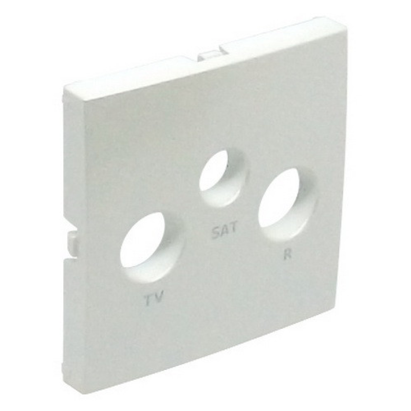 Накладка розетки телевізійна LOGUS R TV-SAT металік крижаний 90775 TGE Накладка розетки телевізійна LOGUS R TV-SAT металік крижаний 90775 TGE