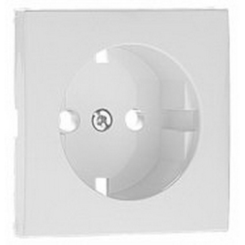 Накладка розетки із заземленням, ШУКО LOGUS білосніжна 90631 TBR Накладка розетки із заземленням, ШУКО LOGUS білосніжна 90631 TBR