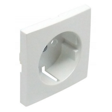 Накладка розетки із заземленням, LOGUS металік крижаний 90631 TGE