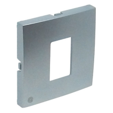 Накладка розетки комп“ютерної LOGUS металік алюмінієвий 90751 TAL