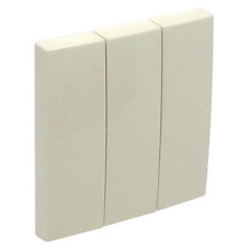 Клавиша 3-х клав. LOGUS слонова кістка 90661 TMF