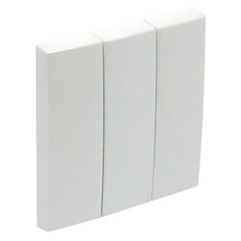 Клавиша 3-х клав. LOGUS металік крижаний 90661 TGE Клавиша 3-х клав. LOGUS металік крижаний 90661 TGE