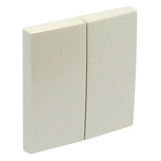 Клавиша 2-х клав. LOGUS металік перламутровий 90611 TPE